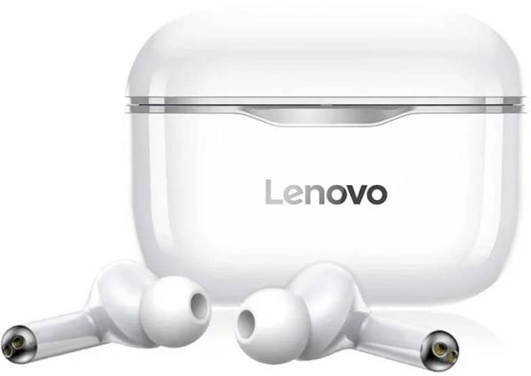 Беспроводные Bluetooth наушники Lenovo LivePods LP1 IPX4 Gray
