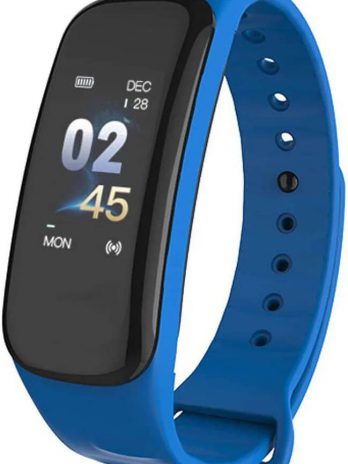 Фитнес браслет Lerbyee C1 Plus | IP67 | Тонометр | Синий
