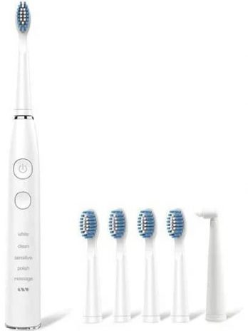 Электрическая звуковая зубная щетка Seago SG-575 White