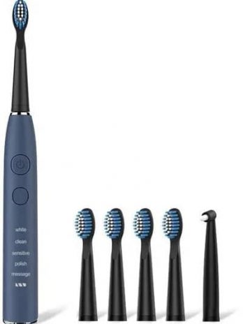 Электрическая звуковая зубная щетка Seago SG-575 Blue