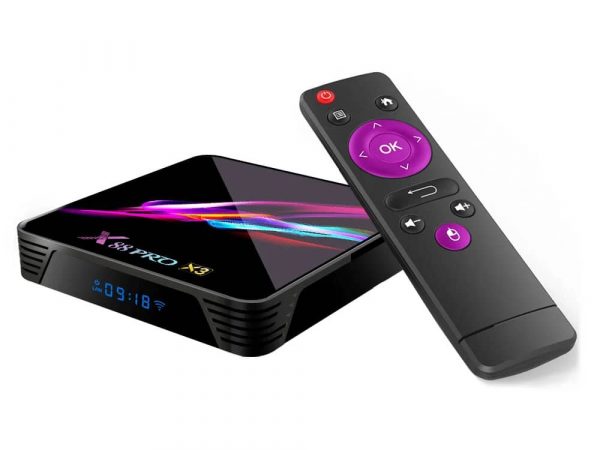 Приставка X88 PRO X3 | 4/64 GB | Amlogic S905X3 | Android TV Box