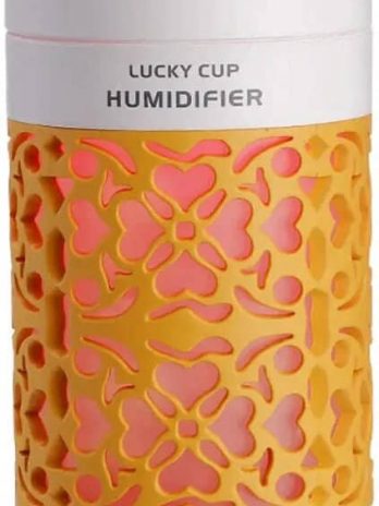 Увлажнитель воздуха и ночник 2 в 1 Lucky Cup Humidifier с LED-подсветкой, Orange